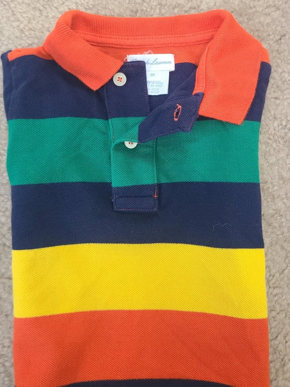 Ralph Lauren Kids Striped Polo
